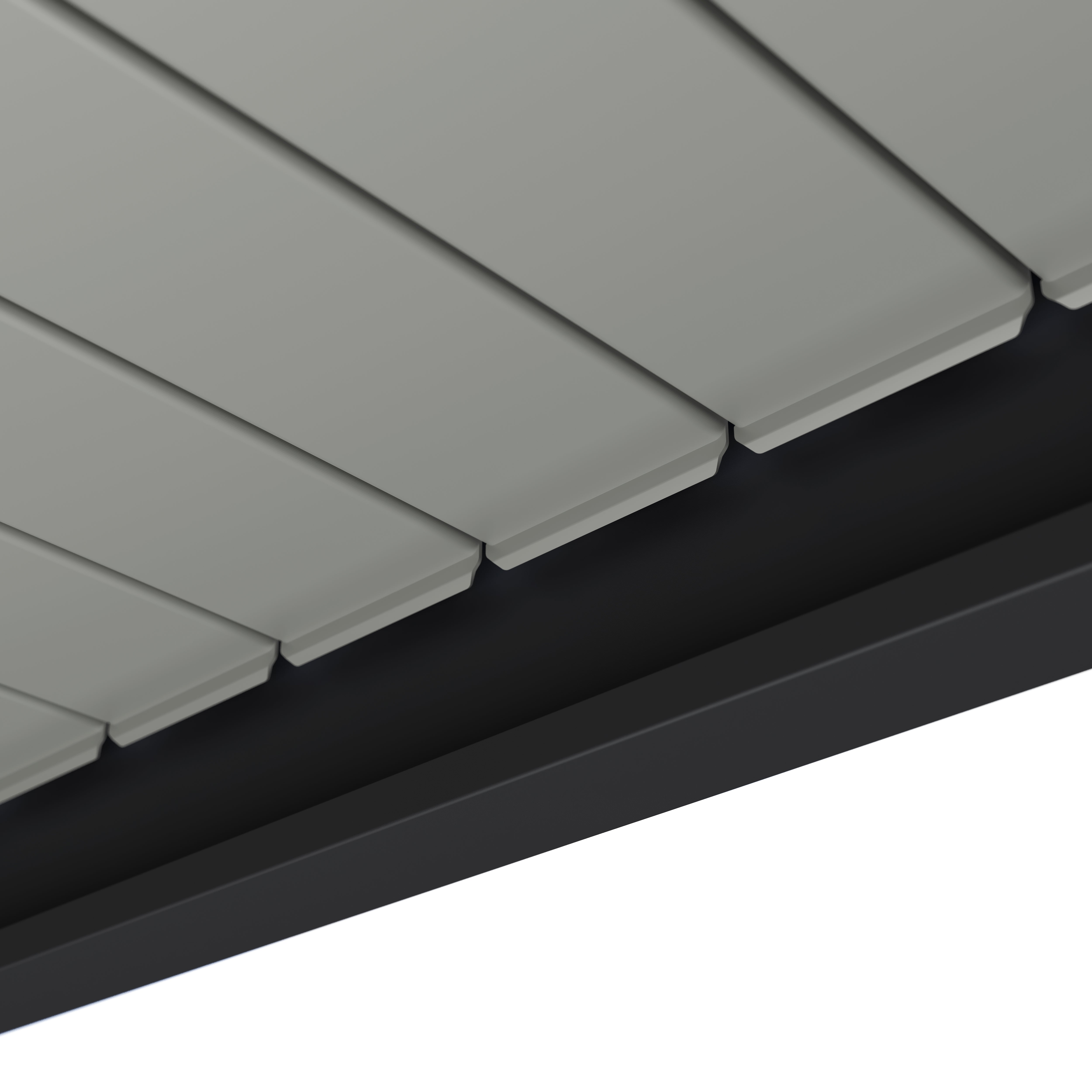 Lugano Louvered Pergola with Wind Screens