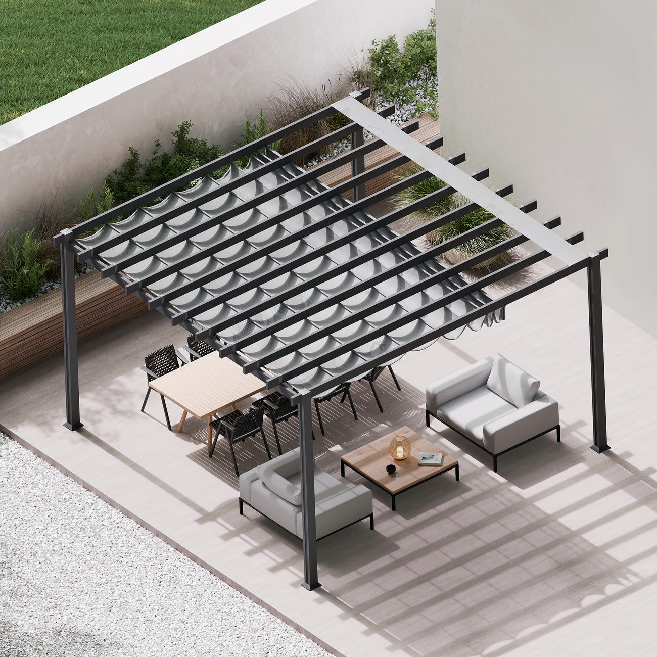 California Soft Top Pergola
