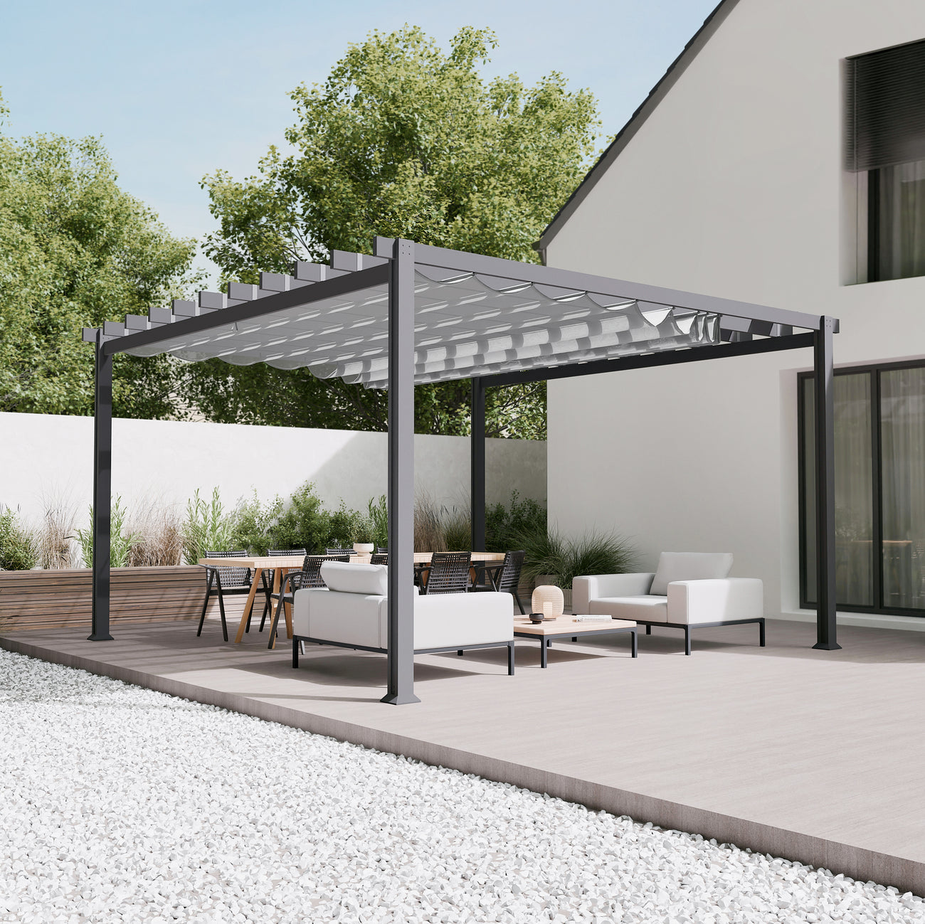 California Soft Top Pergola
