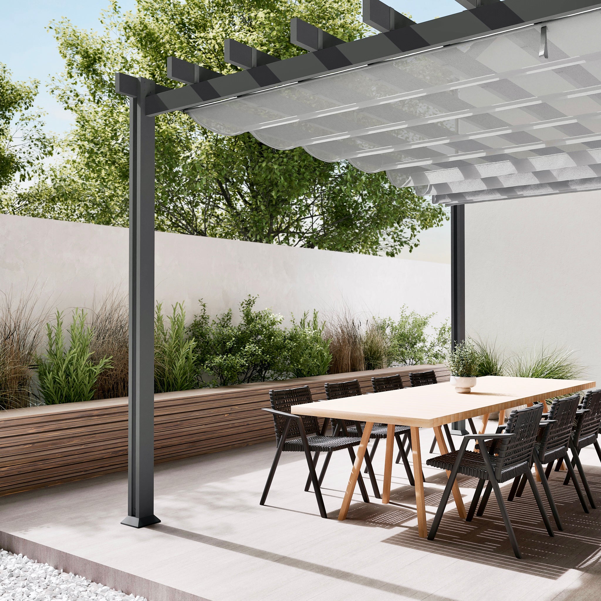 California Soft Top Pergola