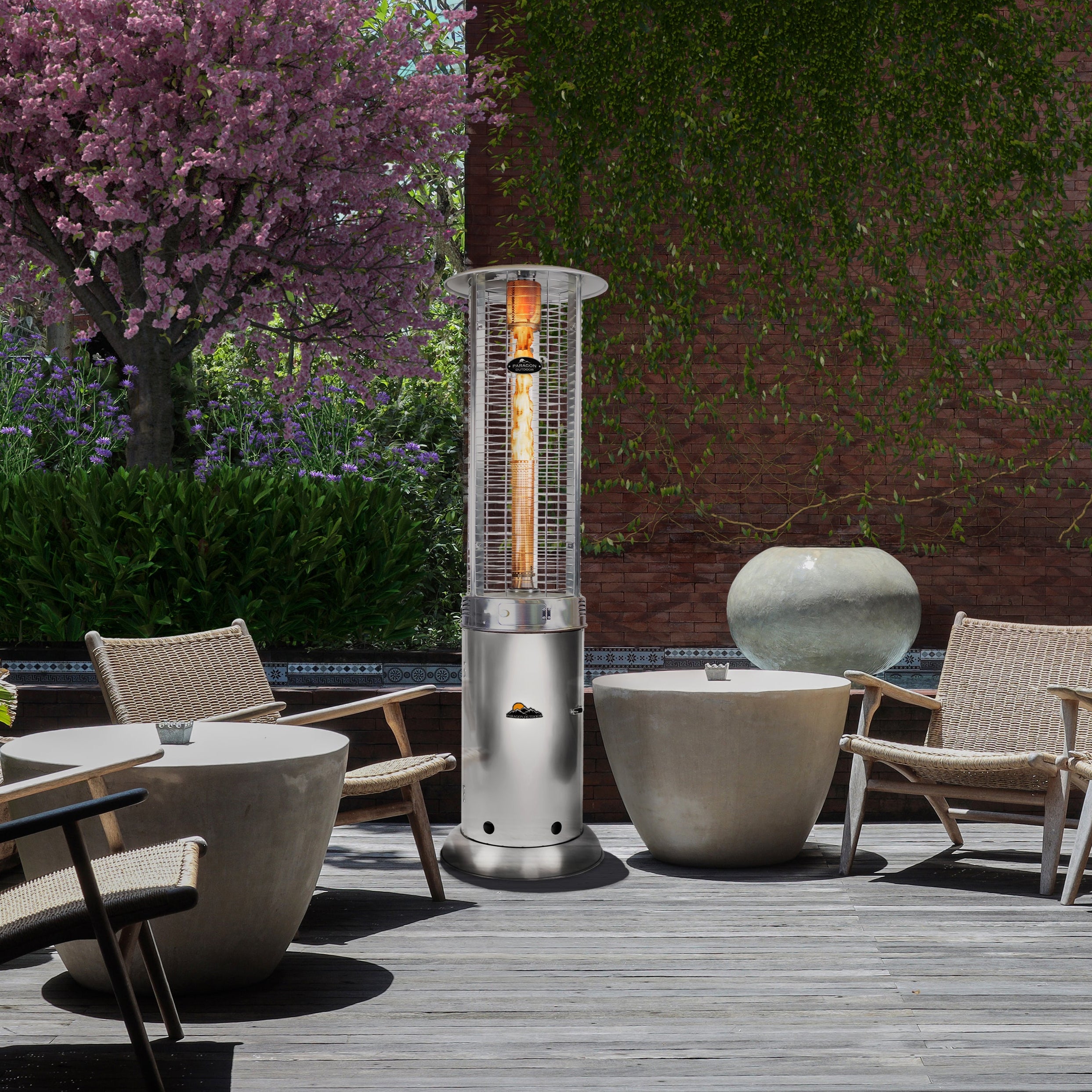 32,000 BTU Vulcan Round Tower Heater